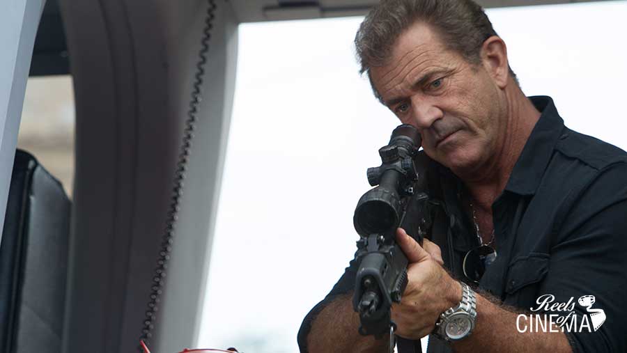Mel Gibson en Los mercenarios 3