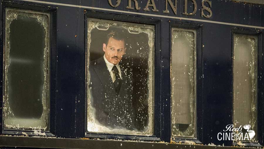 Johnny Depp en Asesinato en el Orient Express
