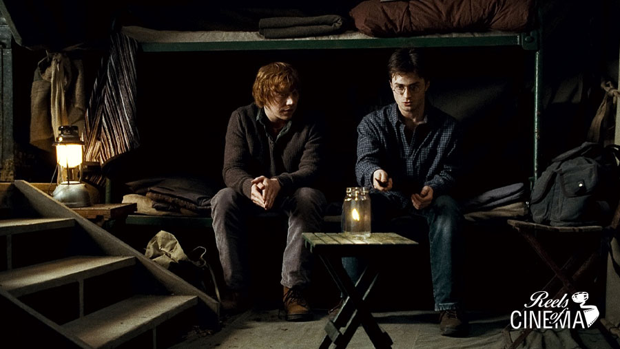 Ron y Harry en harry potter y las reliquias de la muerte - parte 1